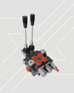 Valvula Direccional Oleohidraulica 2 Sec. 40 L 4/3 Tandem Enclavamiento