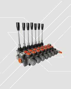 Valvula Direccional Oleohidraulica  7 Seccion 40 L 4/3 Centro Tandem