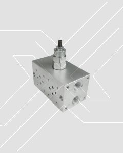 Block Tipo Serie Valvulas Solenoides 2 Secciones