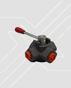 Valvula 4 vias Diverter 1/2"  Centro Cerrado