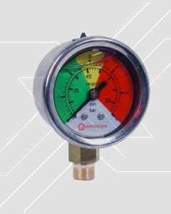 Manometro 0-6 Bar D.40mm C.Inf.1/8"(Imporgen)