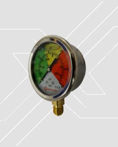 Manometro Glicerina 0-60 Bar Inox.