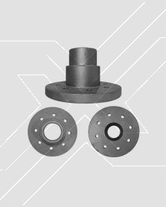 Flange (Brida) Caja D-21A Sin Chaveta (Helice Negra)