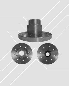 Flange (Brida) Caja D-21B Chaveta (Helice Negra)