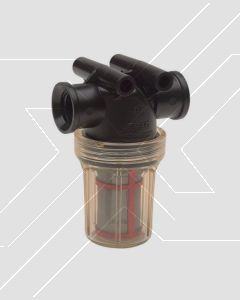 Filtro en Linea 1/2" Mini 80 Mesh (Transparente)