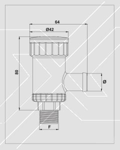 Valvula Seguridad 3/8" 100 LPM 20 BAR