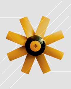 Helice Paso Variable D.900mm 8 Aspas (Amarilla)